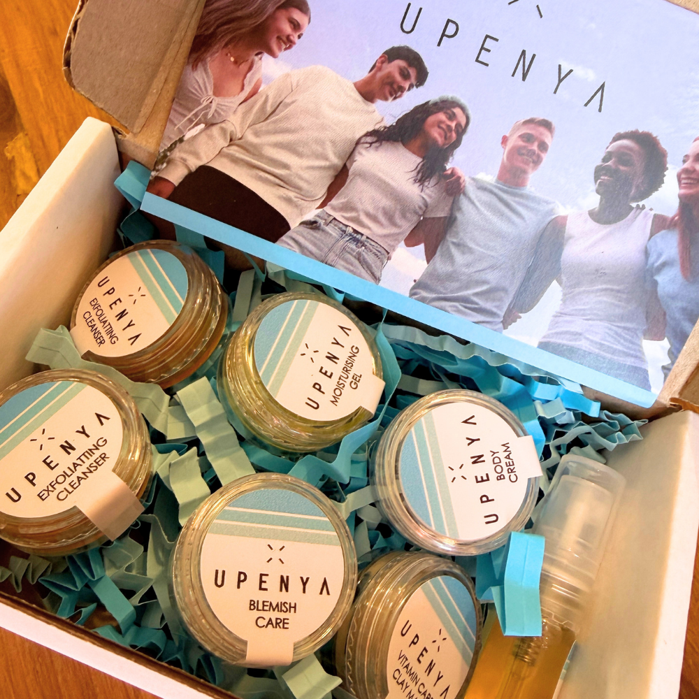 Upenya vir aknee-vel ontdekkingstel