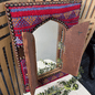 Egiptiese kilim-mat muurspieël