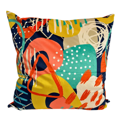 Sitplek kussingsloop - salm