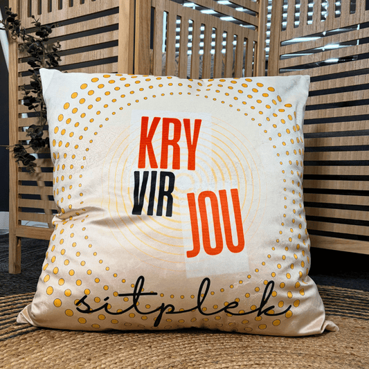 Sitplek kussingsloop - sand